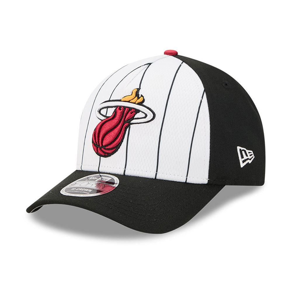 Miami Heat Hat - 2025 Tip-Off 9Forty M-Crown A-Frame Snapback Cap - New Era
